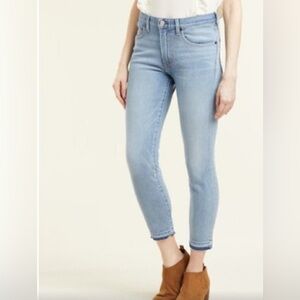 NWT FRYE Sienna Mid Rise cropped Skinny Jeans Sz 25
